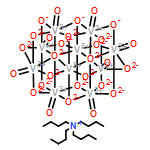 1-Butanaminium, N,N,N-tributyl-, di-μ-hydroxy-μ -hydroxydodeca-μ-oxotri-μ -oxodi-μ -oxooctaoxodecavanadate(3-) (3:1)