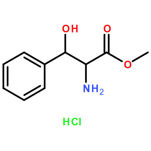 Phenylalanine, β-hydroxy-, methyl ester, hydrochloride (1:1)
