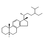 18-Norstigmasta-8,11,13-triene, 17-methyl-, (5α,17α,24ξ)- (9CI)