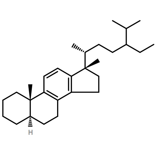 18-Norstigmasta-8,11,13-triene, 17-methyl-, (5α,17α,24ξ)- (9CI)