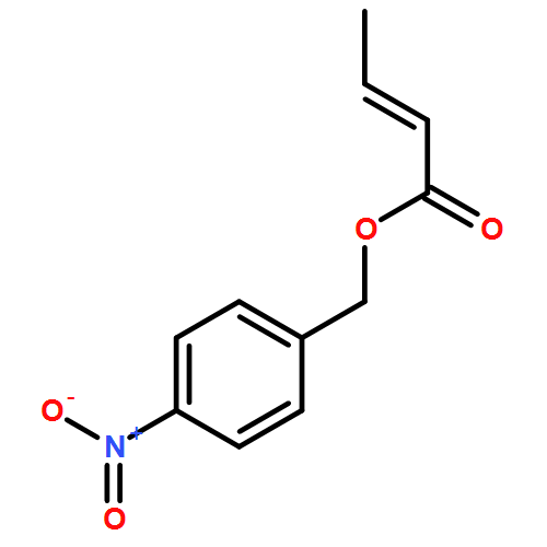 2-Butenoic acid, (4-nitrophenyl)methyl ester, (E)- (9CI)