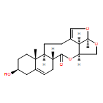 6H-2,3,5-Trioxapentaleno[1',6':5,6,7]cyclonona[1,2-a]naphthalen-6-one, 2a,4,4a,6a,7,9,10,11,12,12a,12b,13,14,14b-tetradecahydro-10-hydroxy-