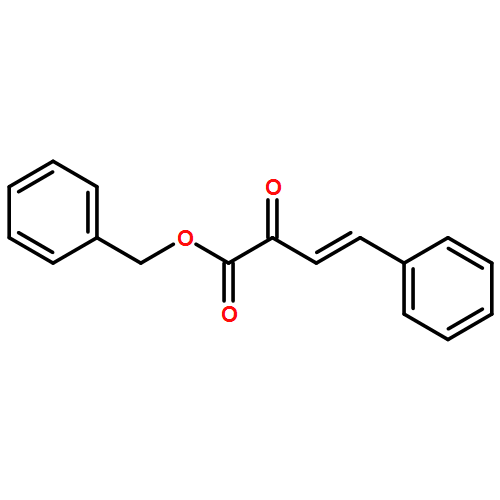 3-Butenoic acid, 2-oxo-4-phenyl-, phenylmethyl ester, (3E)-