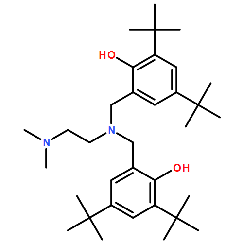 Phenol, 2,2'-[[[2-(dimethylamino)ethyl]imino]bis(methylene)]bis[4,6-bis(1,1-dimethylethyl)-