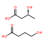 Butanoic acid, 3-hydroxy-, (3R)-, polymer with 4-hydroxybutanoic acid, isotactic