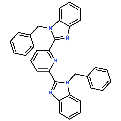1H-Benzimidazole, 2,2'-(2,6-pyridinediyl)bis[1-(phenylmethyl)-
