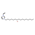 1H-Imidazolium, 1-ethenyl-3-hexadecyl-, bromide