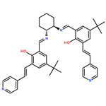Phenol, 2,2'-[(1R,2R)-1,2-cyclohexanediylbis[(E)-nitrilomethylidyne]]bis[4-(1,1-dimethylethyl)-6-[(1E)-2-(4-pyridinyl)ethenyl]-