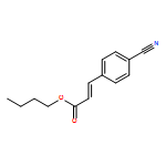 2-Propenoic acid, 3-(4-cyanophenyl)-, butyl ester, (2E)-