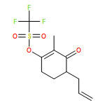 Methanesulfonic acid, 1,1,1-trifluoro-, 2-methyl-3-oxo-4-(2-propen-1-yl)-1-cyclohexen-1-yl ester