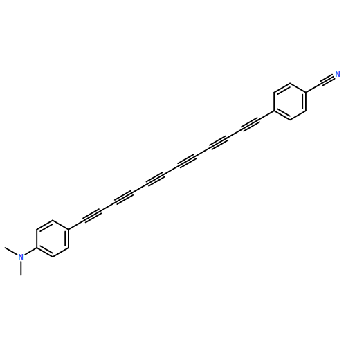 Benzonitrile, 4-[12-[4-(dimethylamino)phenyl]-1,3,5,7,9,11-dodecahexayn-1-yl]-