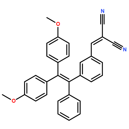 Propanedinitrile, 2-[[3-[2,2-bis(4-methoxyphenyl)-1-phenylethenyl]phenyl]methylene]-