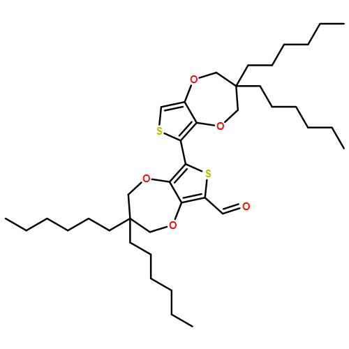 [6,6'-Bi-2H-thieno[3,4-b][1,4]dioxepin]-8-carboxaldehyde, 3,3,3',3'-tetrahexyl-3,3',4,4'-tetrahydro-