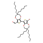 [6,6'-Bi-2H-thieno[3,4-b][1,4]dioxepin]-8-carboxaldehyde, 8'-bromo-3,3,3',3'-tetrahexyl-3,3',4,4'-tetrahydro-