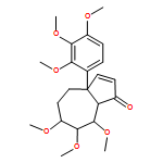 1(3aH)-Azulenone, 4,5,6,7,8,8a-hexahydro-6,7,8-trimethoxy-3a-(2,3,4-trimethoxyphenyl)-, (3aR,6R,7R,8S,8aR)-rel-