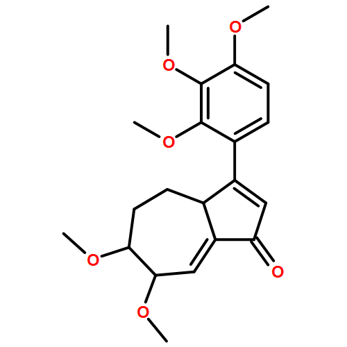 1(3aH)-Azulenone, 4,5,6,7-tetrahydro-6,7-dimethoxy-3-(2,3,4-trimethoxyphenyl)-, (3aR,6R,7S)-rel-