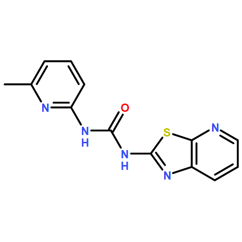 Urea, N-(6-methyl-2-pyridinyl)-N'-thiazolo[5,4-b]pyridin-2-yl-