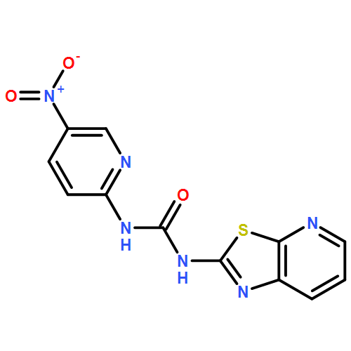 Urea, N-(5-nitro-2-pyridinyl)-N'-thiazolo[5,4-b]pyridin-2-yl-