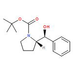 1-Pyrrolidinecarboxylic acid, 2-[(S)-hydroxyphenylmethyl]-,1,1-dimethylethyl ester, (2S)-