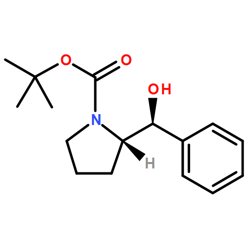 1-Pyrrolidinecarboxylic acid, 2-[(S)-hydroxyphenylmethyl]-,1,1-dimethylethyl ester, (2S)-