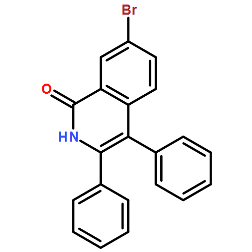 1(2H)-Isoquinolinone, 7-bromo-3,4-diphenyl-