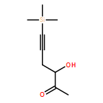 5-Hexyn-2-one, 3-hydroxy-6-(trimethylsilyl)-, (3S)-