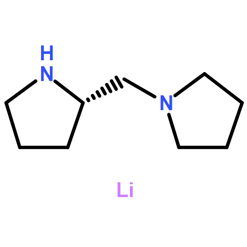 Pyrrolidine, 1-[(2S)-2-pyrrolidinylmethyl]-, lithium salt (9CI)