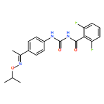 Benzamide, 2,6-difluoro-N-[[[4-[(1E)-1-[(1-methylethoxy)imino]ethyl]phenyl]amino]carbonyl]-