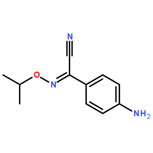 Benzeneacetonitrile, 4-amino-α-[(1-methylethoxy)imino]-, (αZ)-