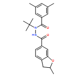 6-Benzofurancarboxylic acid, 2,3-dihydro-2-methyl-, 2-(3,5-dimethylbenzoyl)-2-(1,1-dimethylethyl)hydrazide