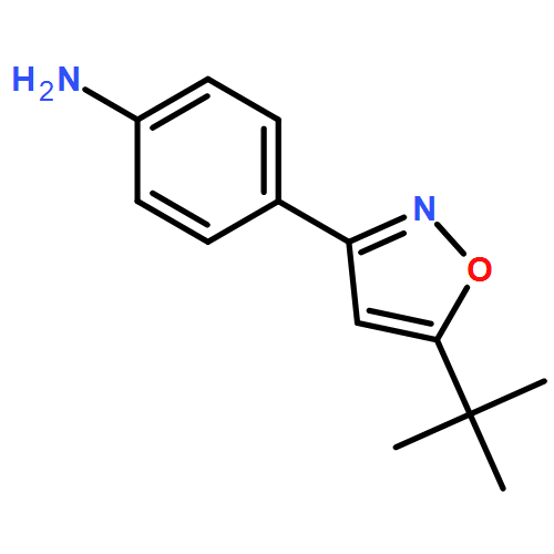 Benzenamine, 4-[5-(1,1-dimethylethyl)-3-isoxazolyl]-