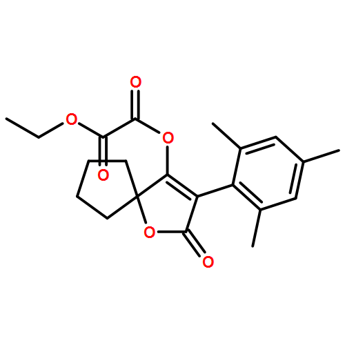 Ethanedioic acid, 1-ethyl 2-[2-oxo-3-(2,4,6-trimethylphenyl)-1-oxaspiro[4.4]non-3-en-4-yl] ester