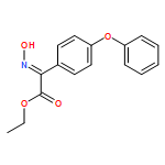 Benzeneacetic acid, α-(hydroxyimino)-4-phenoxy-, ethyl ester
