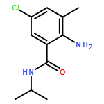 Benzamide, 2-amino-5-chloro-3-methyl-N-(1-methylethyl)-