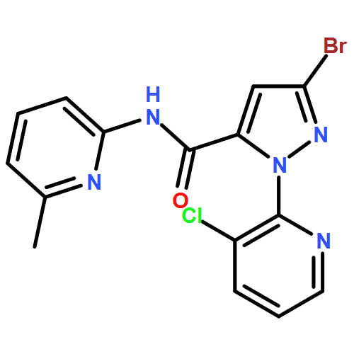 1H-Pyrazole-5-carboxamide, 3-bromo-1-(3-chloro-2-pyridinyl)-N-(6-methyl-2-pyridinyl)-