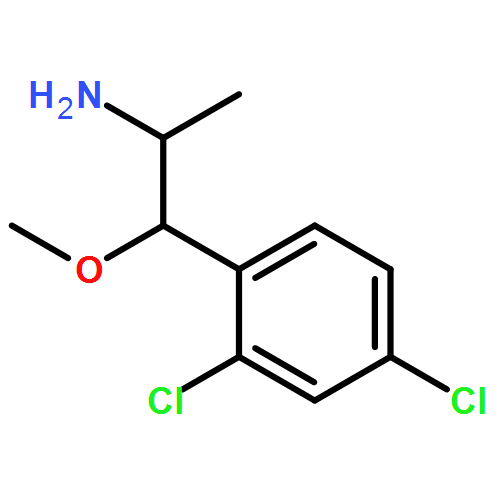 Benzeneethanamine, 2,4-dichloro-β-methoxy-α-methyl-