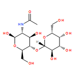 β-D-Glucopyranose, 2-(acetylamino)-2-deoxy-4-O-β-D-galactopyranosyl-