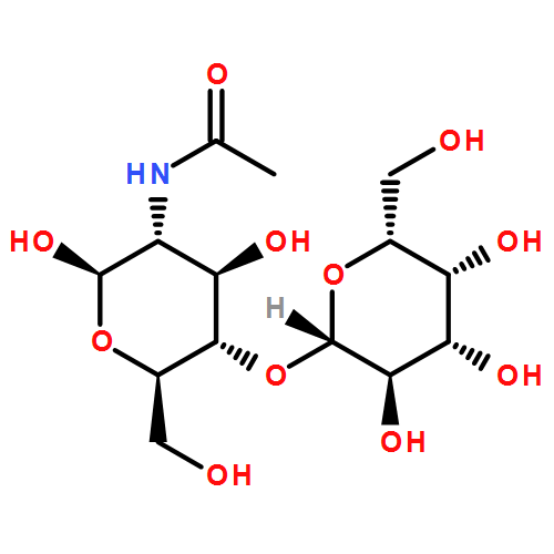 β-D-Glucopyranose, 2-(acetylamino)-2-deoxy-4-O-β-D-galactopyranosyl-
