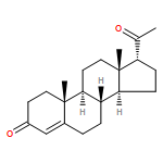Pregn-4-ene-3,20-dione, (17α)-(±)-