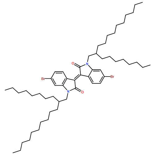 2H-Indol-2-one, 6-bromo-3-[6-bromo-1,2-dihydro-1-(2-octyldodecyl)-2-oxo-3H-indol-3-ylidene]-1,3-dihydro-1-(2-octyldodecyl)-