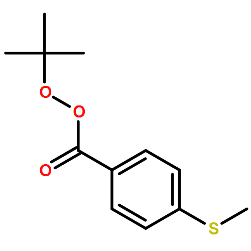 Benzenecarboperoxoic acid, 4-(methylthio)-, 1,1-dimethylethyl ester