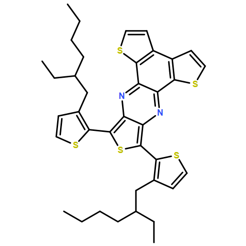 Trithieno[3,4-b:2',3'-f:3'',2''-h]quinoxaline, 8,10-bis[3-(2-ethylhexyl)-2-thienyl]-
