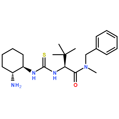 (2S)-2-[[[[(1R,2R)-2-Aminocyclohexyl]amino]thioxomethyl]amino]-N-3,3-trimethyl-N-(phenylmethyl)butanamide, (S)-2-[[[[(1R,2R)-2-Aminocyclohexyl]amino]thioxomethyl]amino]-N-benzyl-N-3,3-trimethylbutanamide