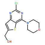 Thieno[3,2-d]pyrimidine-6-methanol, 2-chloro-4-(4-morpholinyl)-