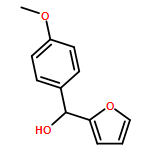 2-Furanmethanol, α-(4-methoxyphenyl)-