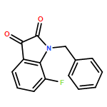 1H-Indole-2,3-dione, 7-fluoro-1-(phenylmethyl)-