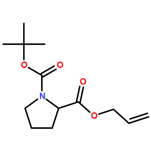 1,2-Pyrrolidinedicarboxylic acid, 1-(1,1-dimethylethyl) 2-(2-propen-1-yl) ester, (2S)-