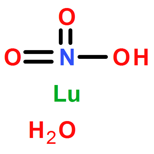 Nitric acid, lutetium(3 ) salt, tetrahydrate (8CI,9CI)