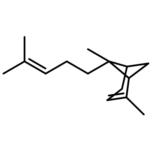 Bicyclo[3.1.1]hept-2-ene, 2,6-dimethyl-6-(4-methyl-3-penten-1-yl)-, (1R,5R,6R)-rel-