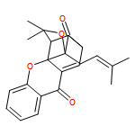 1,5-Methano-1H,7H-furo[3,4-d]xanthene-7,13-dione, 3,3a,4,5-tetrahydro-3,3-dimethyl-1-(3-methyl-2-buten-1-yl)-, (1R,3aS,5S,12aS)-